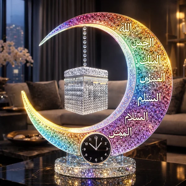 Crescent lamp living room 600x600