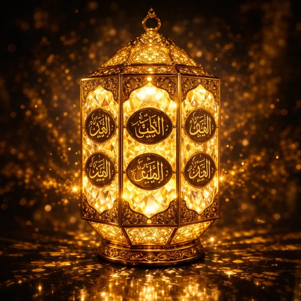 فانوس الأسماء المضيء